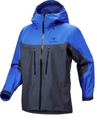 Купить Arcteryx ALPHA JACKET MEN'S, Electra Black-Sapphire Arcteryx ALPHA JACKET MEN'S, Electra Black-Sapphire