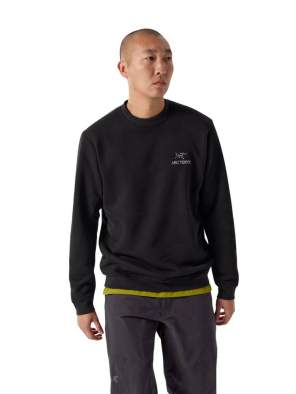 Купить Arcteryx EMBLEM FLEECE CREW M, Black Arcteryx EMBLEM FLEECE CREW M, Black