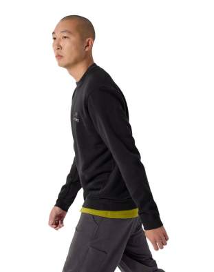 Купить Arcteryx EMBLEM FLEECE CREW M, Black Arcteryx EMBLEM FLEECE CREW M, Black