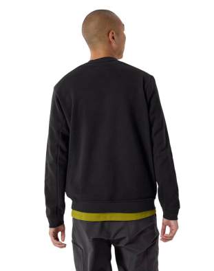 Купить Arcteryx EMBLEM FLEECE CREW M, Black Arcteryx EMBLEM FLEECE CREW M, Black