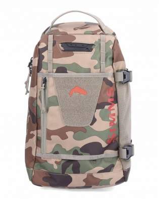 Купить Simms Tributary Sling Pack, 10L, Woodland Camo Simms Tributary Sling Pack, 10L, Woodland Camo