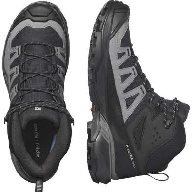 Купить Salomon X ULTRA 360 MID GTX, Black-Magnet-Pewter Salomon X ULTRA 360 MID GTX, Black-Magnet-Pewter