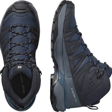 Купить Salomon X ULTRA 360 MID GTX, Blue Nights-Dk Navy-Dk Blue Salomon X ULTRA 360 MID GTX, Blue Nights-Dk Navy-Dk Blue