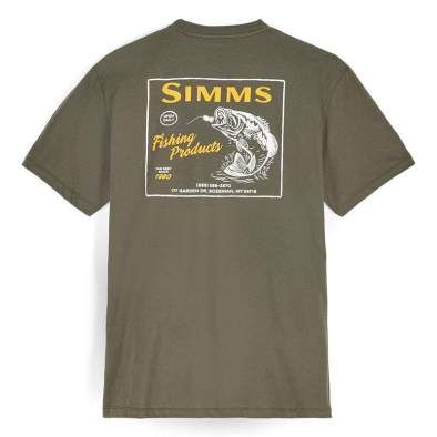 Купить Simms Locals Bass Shop T-Shirt, Loden Simms Locals Bass Shop T-Shirt, Loden