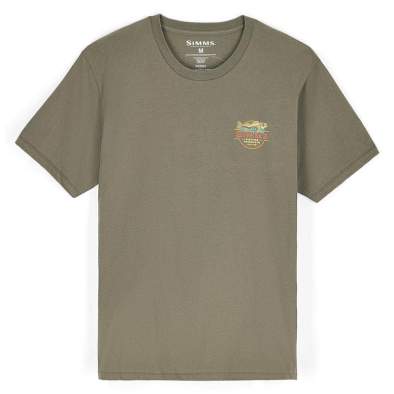 Купить Simms Neon Draft T-Shirt, Army Green Simms Neon Draft T-Shirt, Army Green