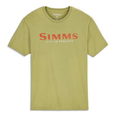 Купить Simms Logo T-Shirt, Tent Green Simms Logo T-Shirt, Tent Green