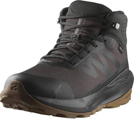 Купить Salomon ELIXIR TOUR MID WP, Phantom-Black-Asphalt Salomon ELIXIR TOUR MID WP, Phantom-Black-Asphalt