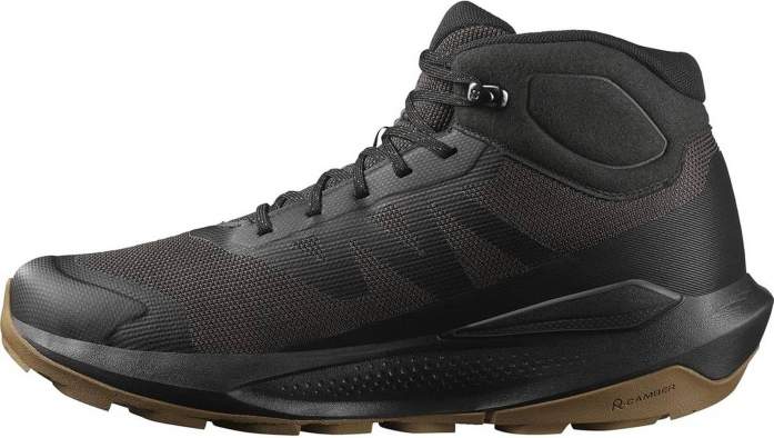 Купить Salomon ELIXIR TOUR MID WP, Phantom-Black-Asphalt Salomon ELIXIR TOUR MID WP, Phantom-Black-Asphalt